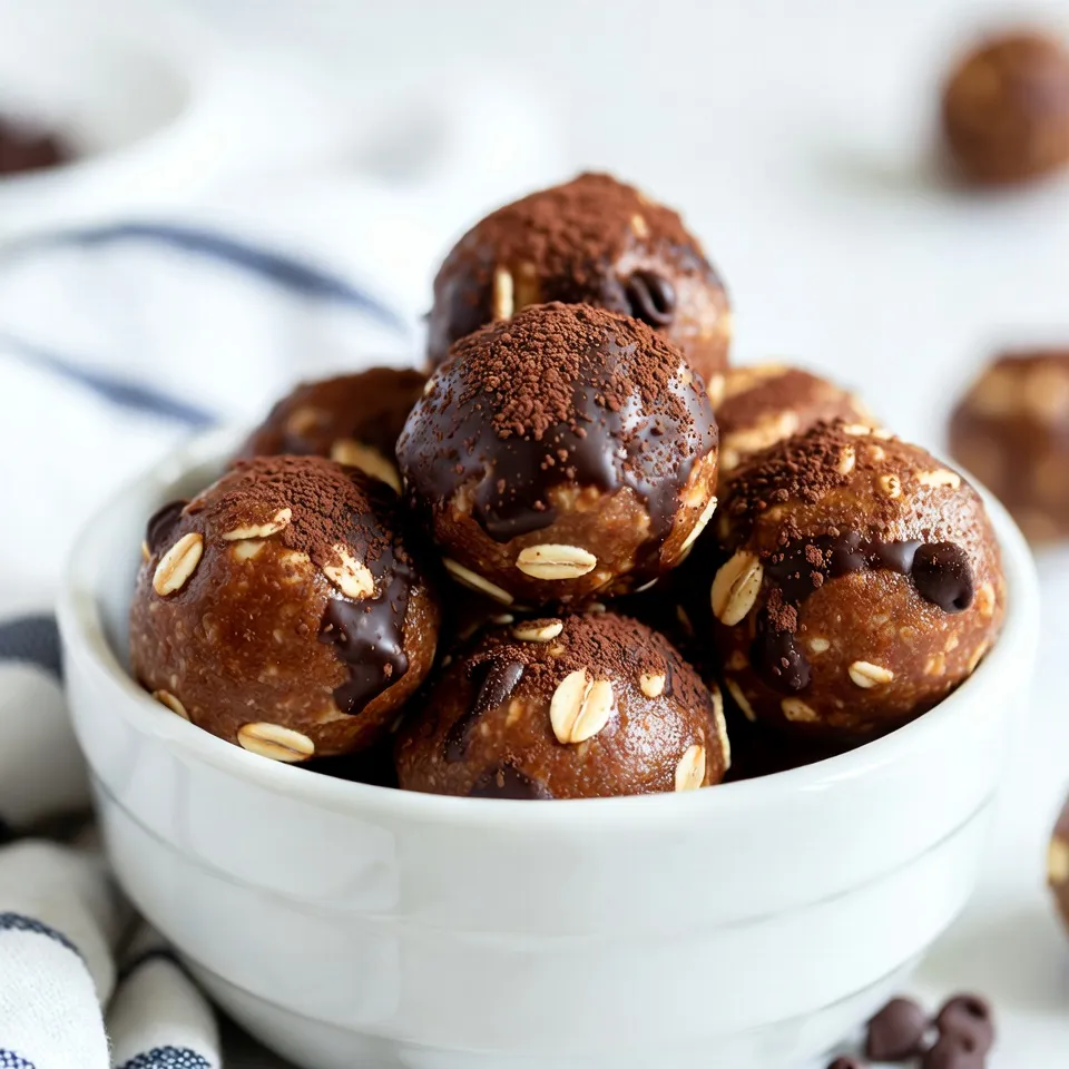Chocolate Peanut Butter Energy Bites Tasty and Nutritious
