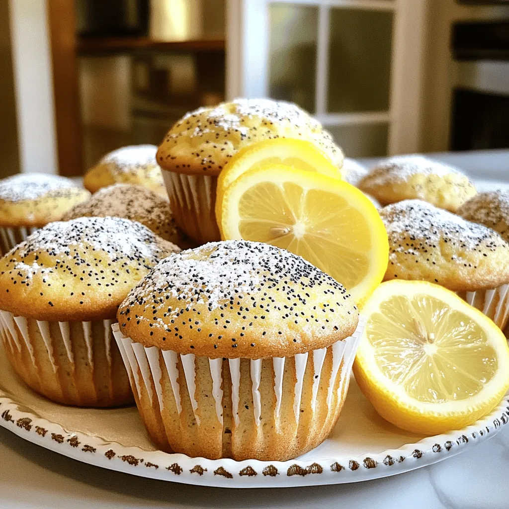 Lemon Poppy Seed Muffins Delightful and Easy Recipe