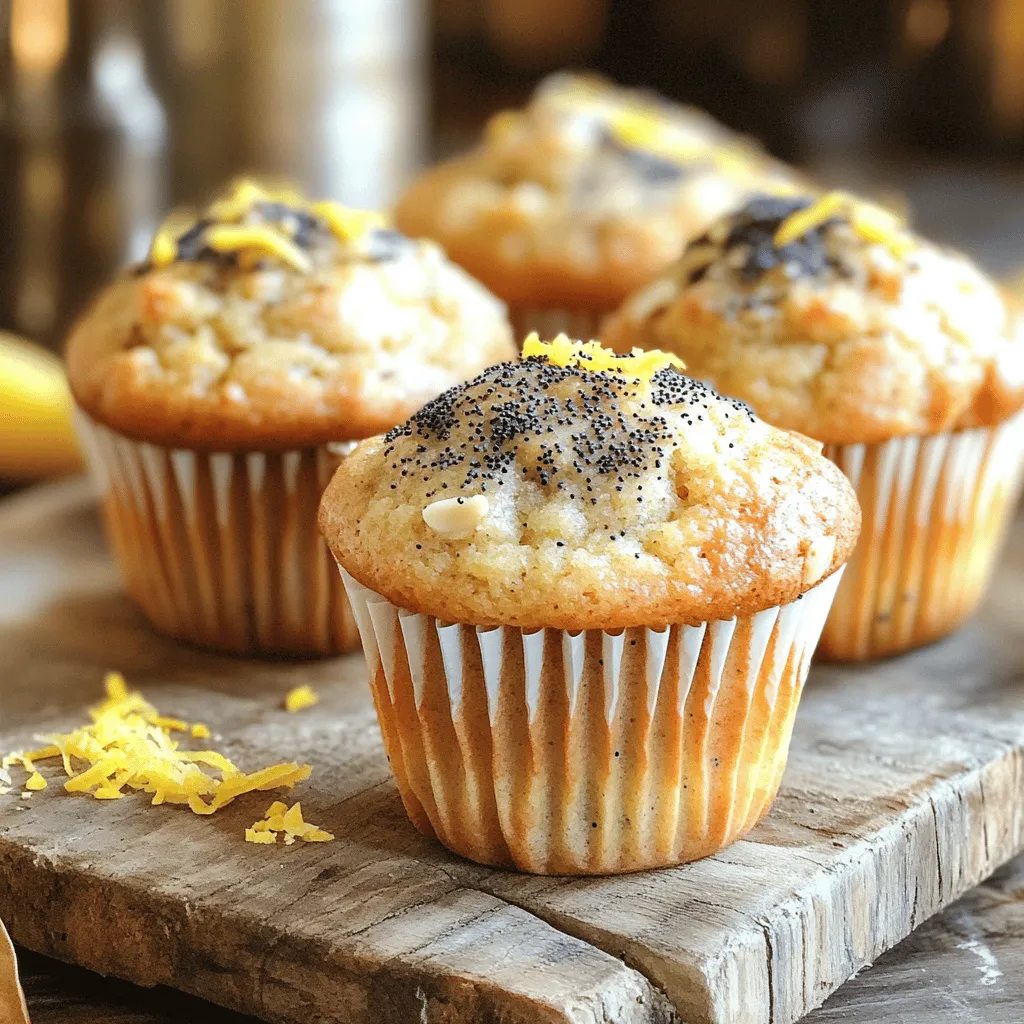 Almond Poppy Seed Muffins Bakery Delightful Recipe