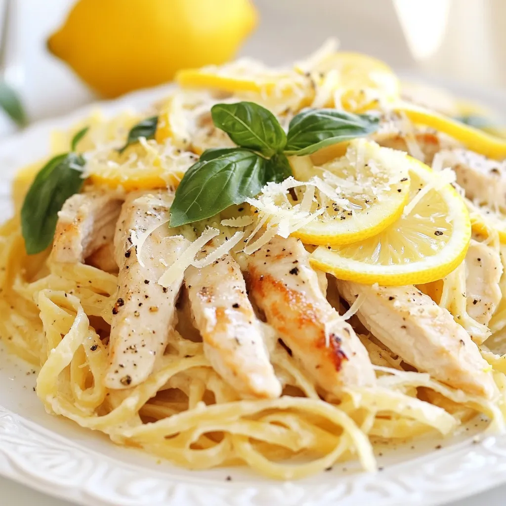 Lemon Chicken Pasta Easy and Flavorful Recipe