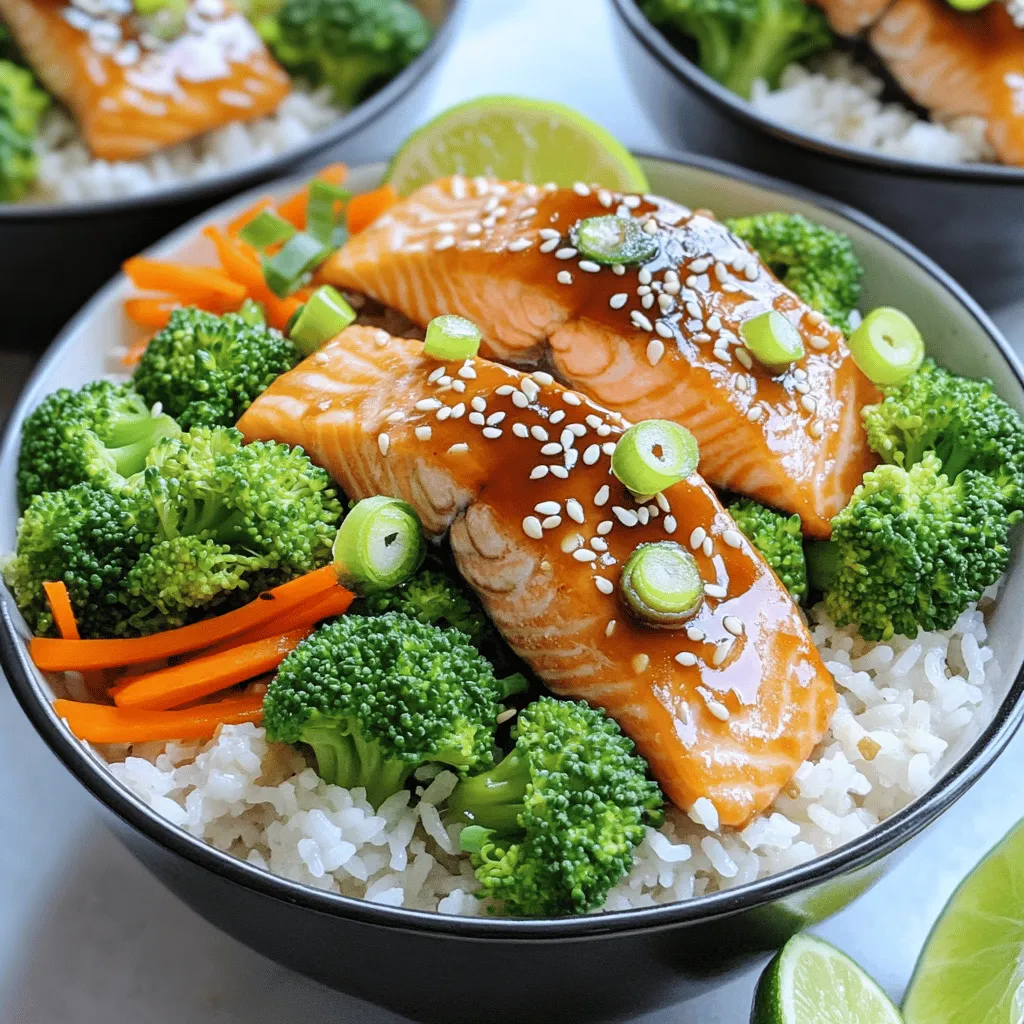 Teriyaki Salmon Rice Bowls Flavorful and Easy Recipe