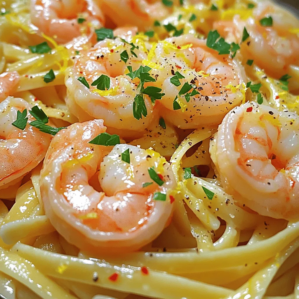 Lemon Butter Shrimp Pasta Simple and Tasty Meal