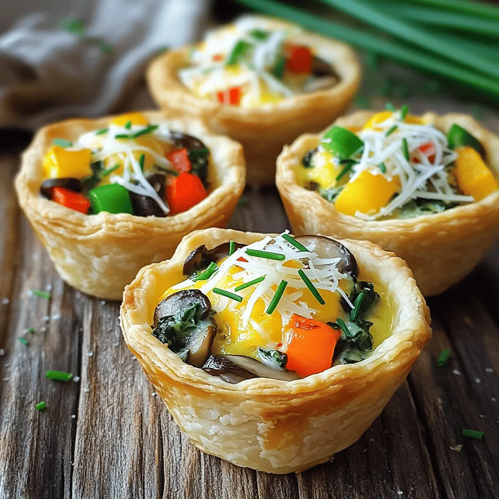 Mini Quiche Cups Fluffy and Flavorful Bite-Sized Treats