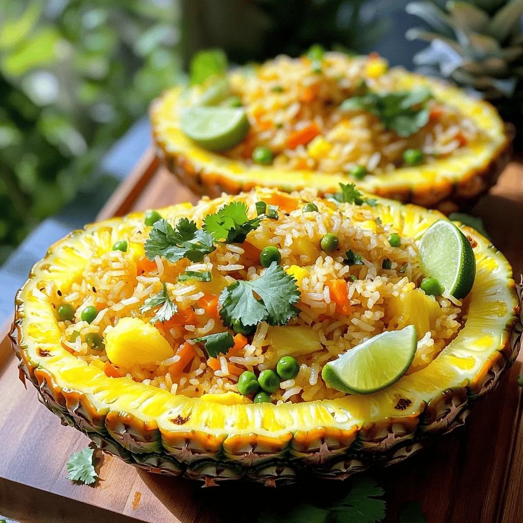 Pineapple Fried Rice Delightful and Easy Recipe