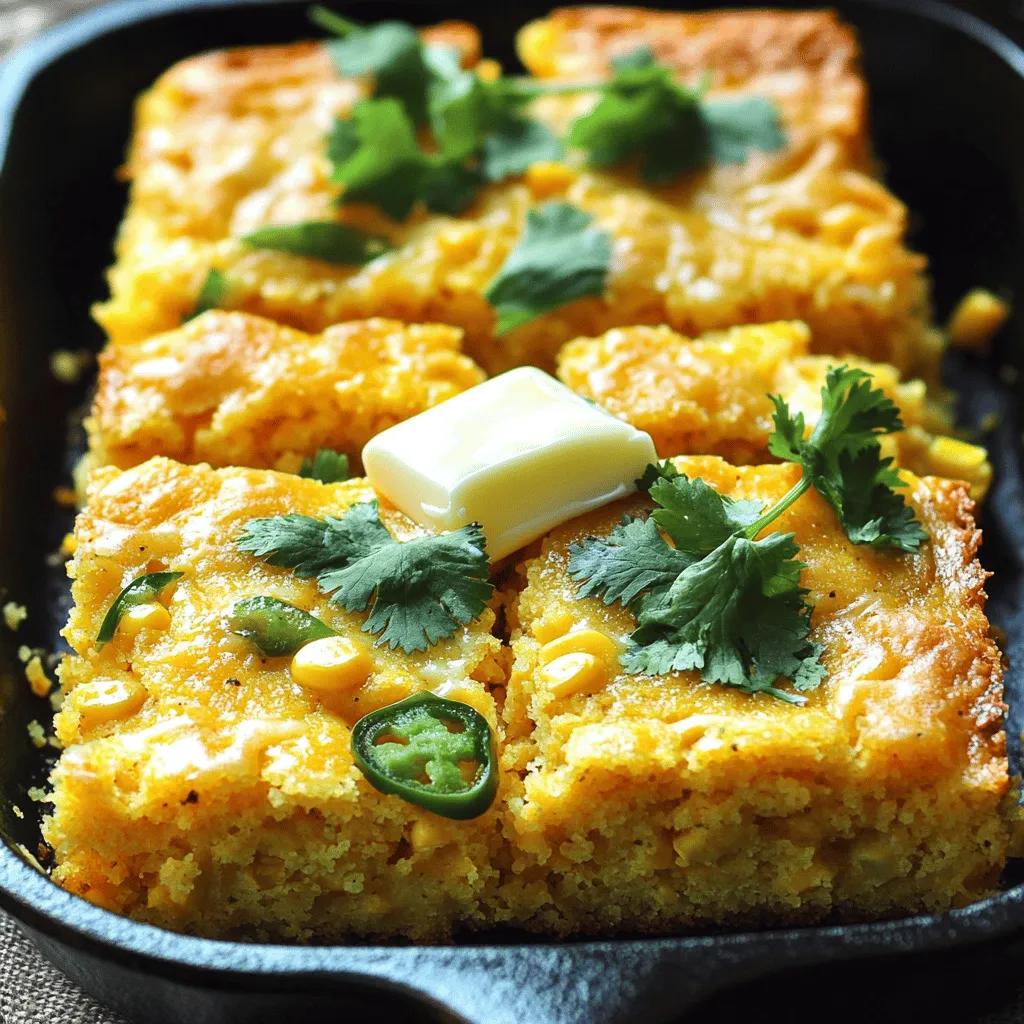 Cheddar Jalapeño Cornbread Flavorful and Easy Recipe
