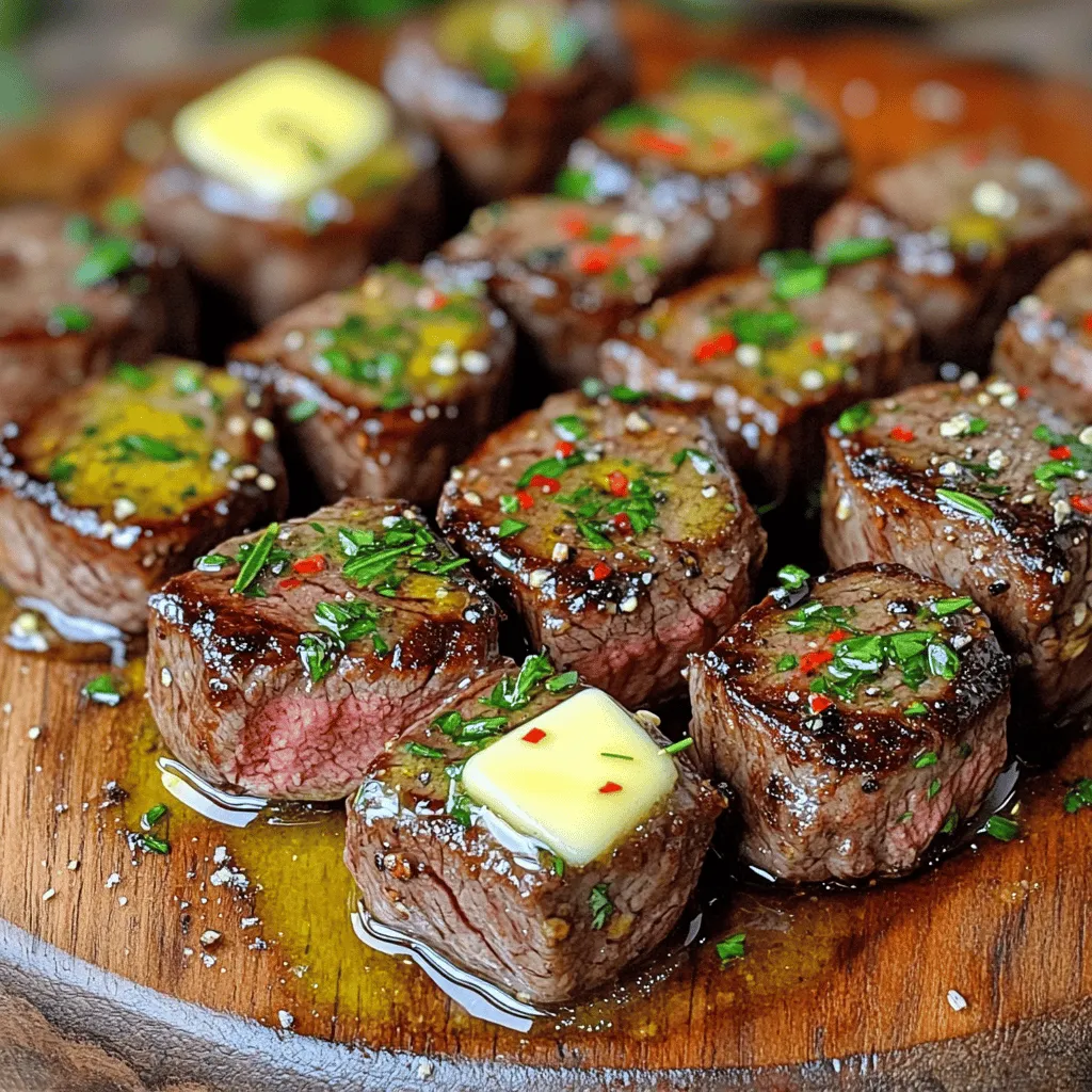 Garlic Butter Steak Bites Simple and Savory Recipe