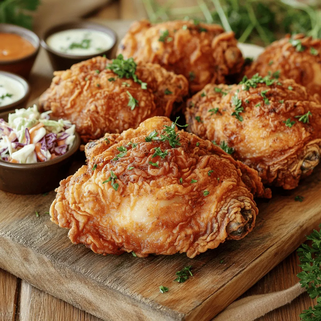 Crispy Fried Chicken Irresistible Flavor At Home