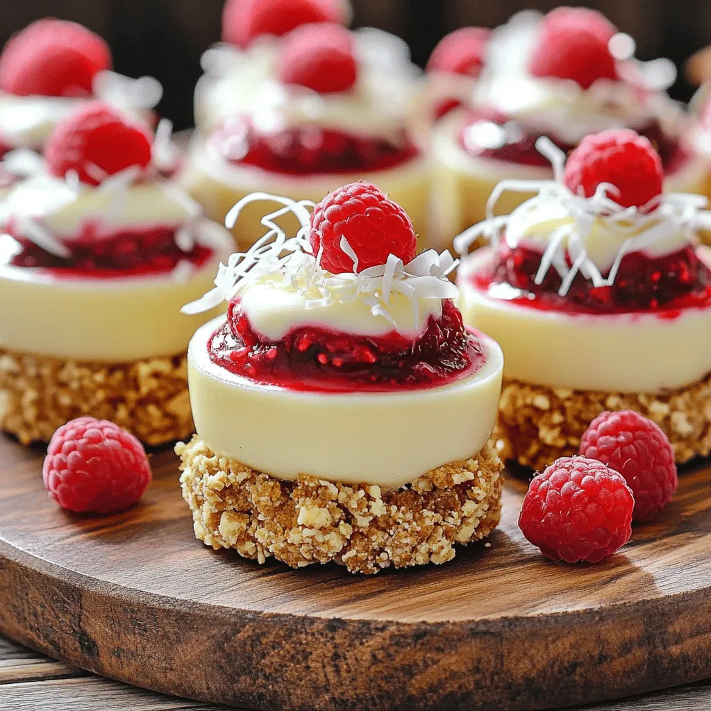 No-Bake White Chocolate Raspberry Cups Delightful Treat