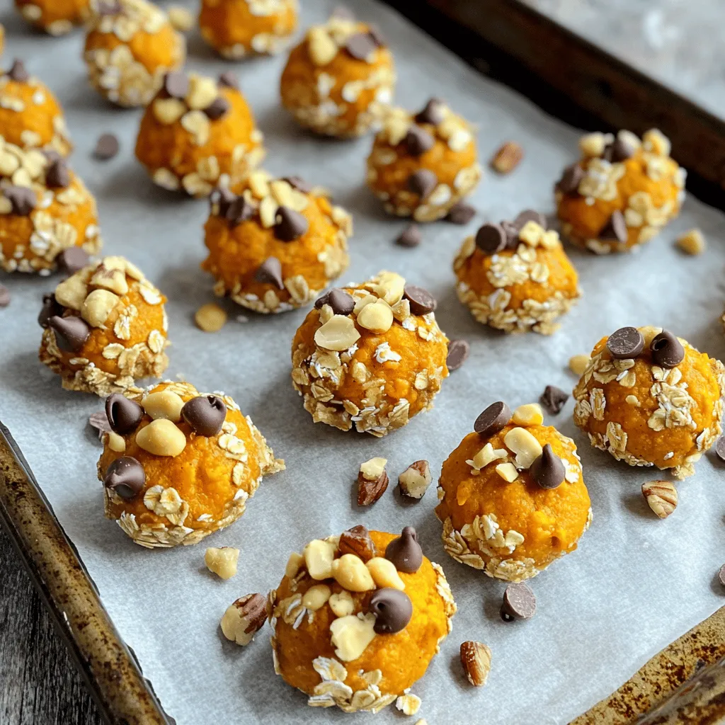 Pumpkin Spice Energy Bites Nutritious and Easy Snack