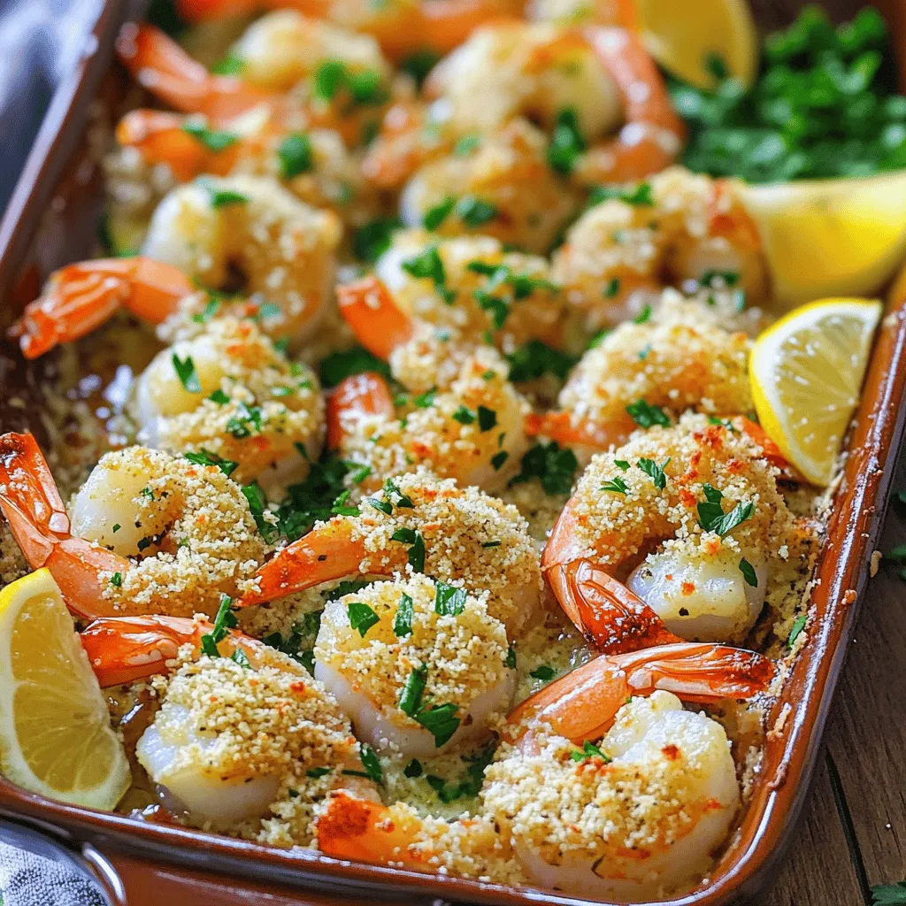 Garlic Parmesan Baked Shrimp Flavorful and Easy Dish