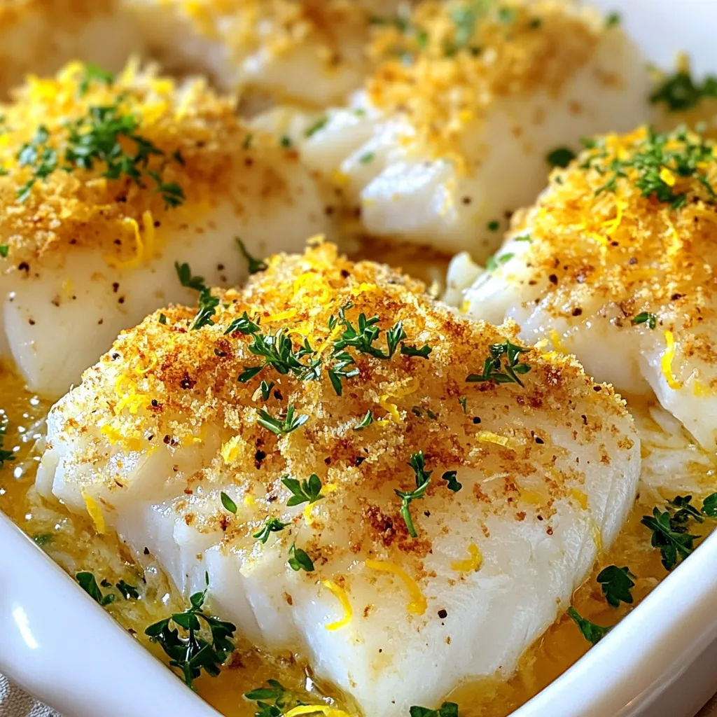 Boston Baked Cod Delightful and Simple Recipe Guide