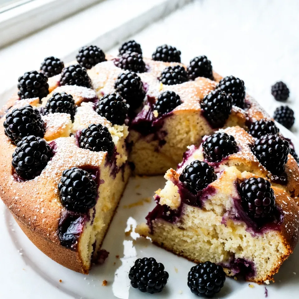 Blackberry Lemon Coffee Cake Delightful and Easy Treat