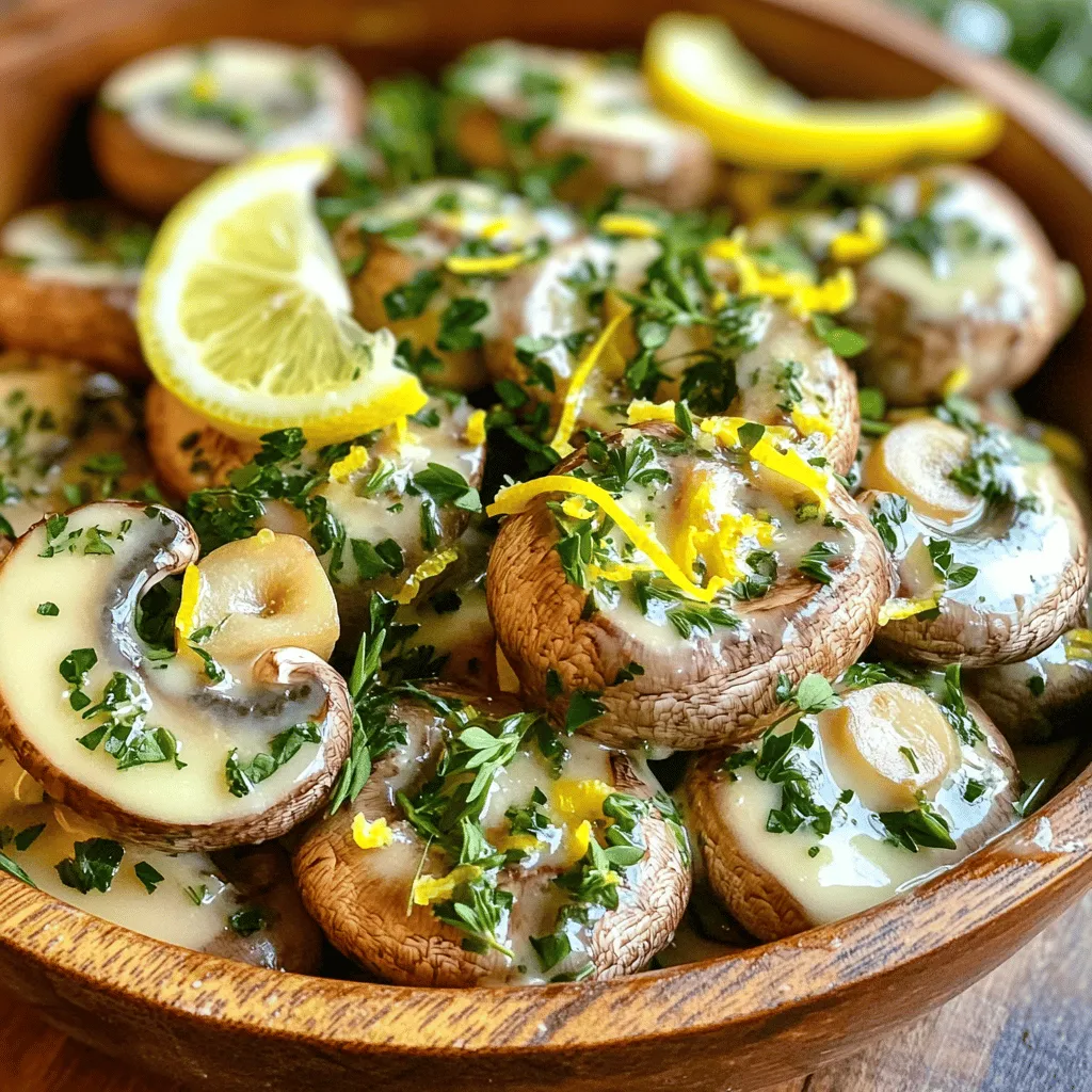 Herbed Garlic Butter Mushrooms Rich and Flavorful Dish