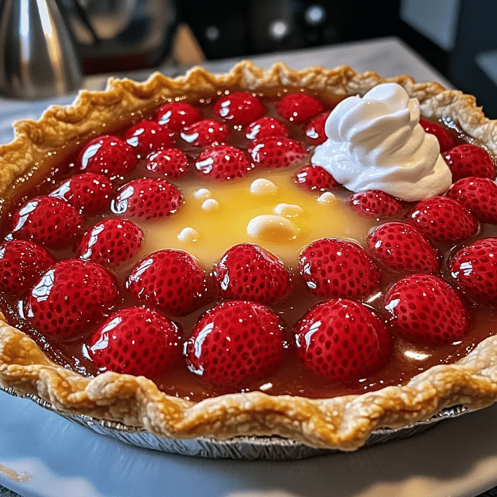Best Strawberry Pie Delightful and Easy Recipe