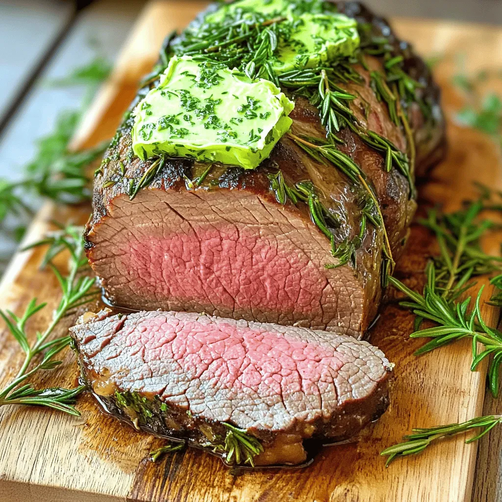 Herb Butter Beef Tenderloin Roast Deliciously Tender