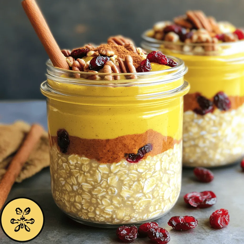 Pumpkin Spice Overnight Oats Simple and Tasty Recipe