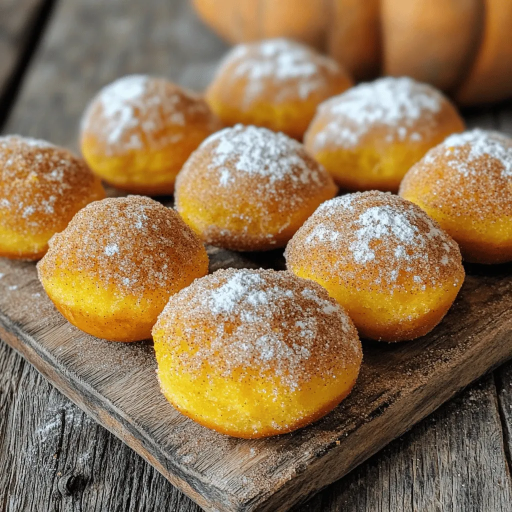 Pumpkin Donut Holes Delightful Fall Treat Recipe