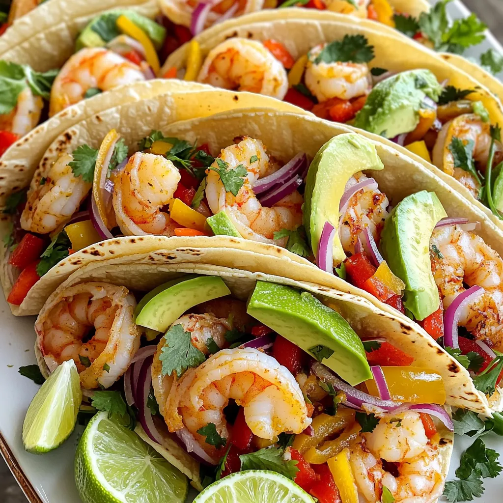 Chili Lime Shrimp Tacos Sheet Pan Simple and Tasty