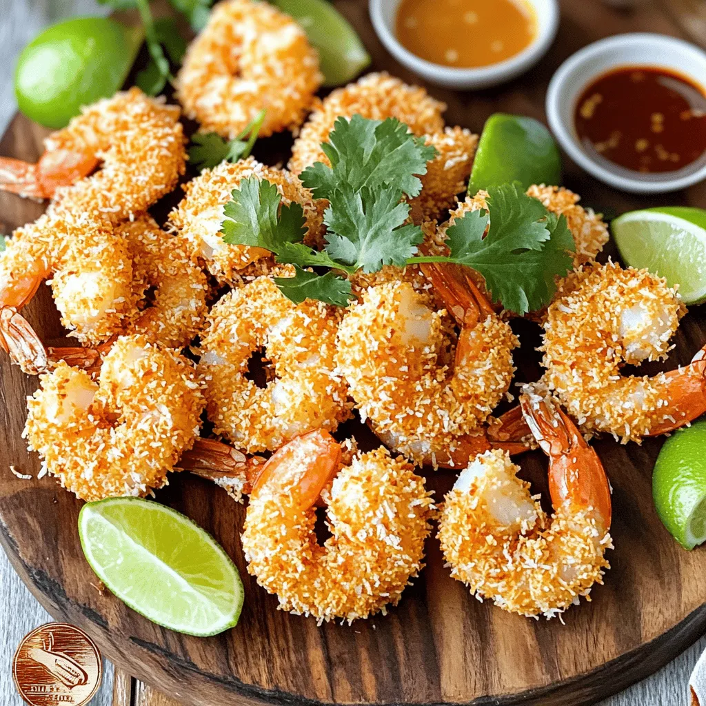 Crispy Air Fryer Coconut Shrimp Easy and Delicious Dish