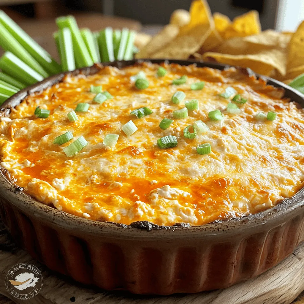 Buffalo Chicken Dip Savory and Easy Party Treat