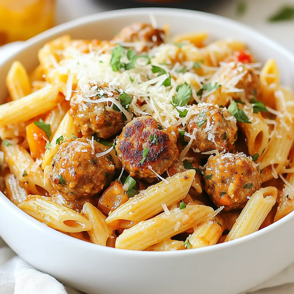 One-Pot Cajun Meatball Pasta Flavorful and Simple Meal