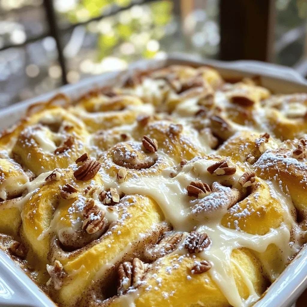 Cinnamon Roll Casserole Irresistible Breakfast Delight
