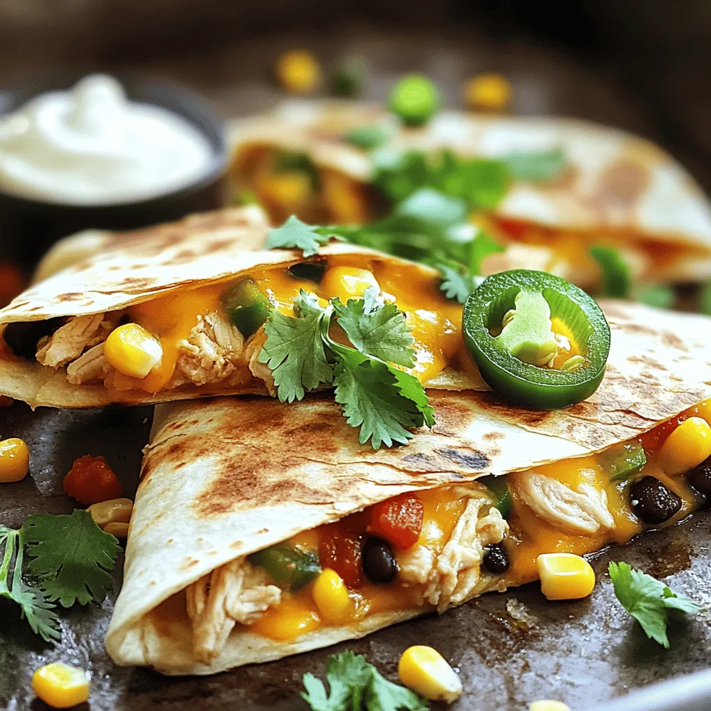 Spicy Chicken Quesadillas Bold and Flavorful Recipe