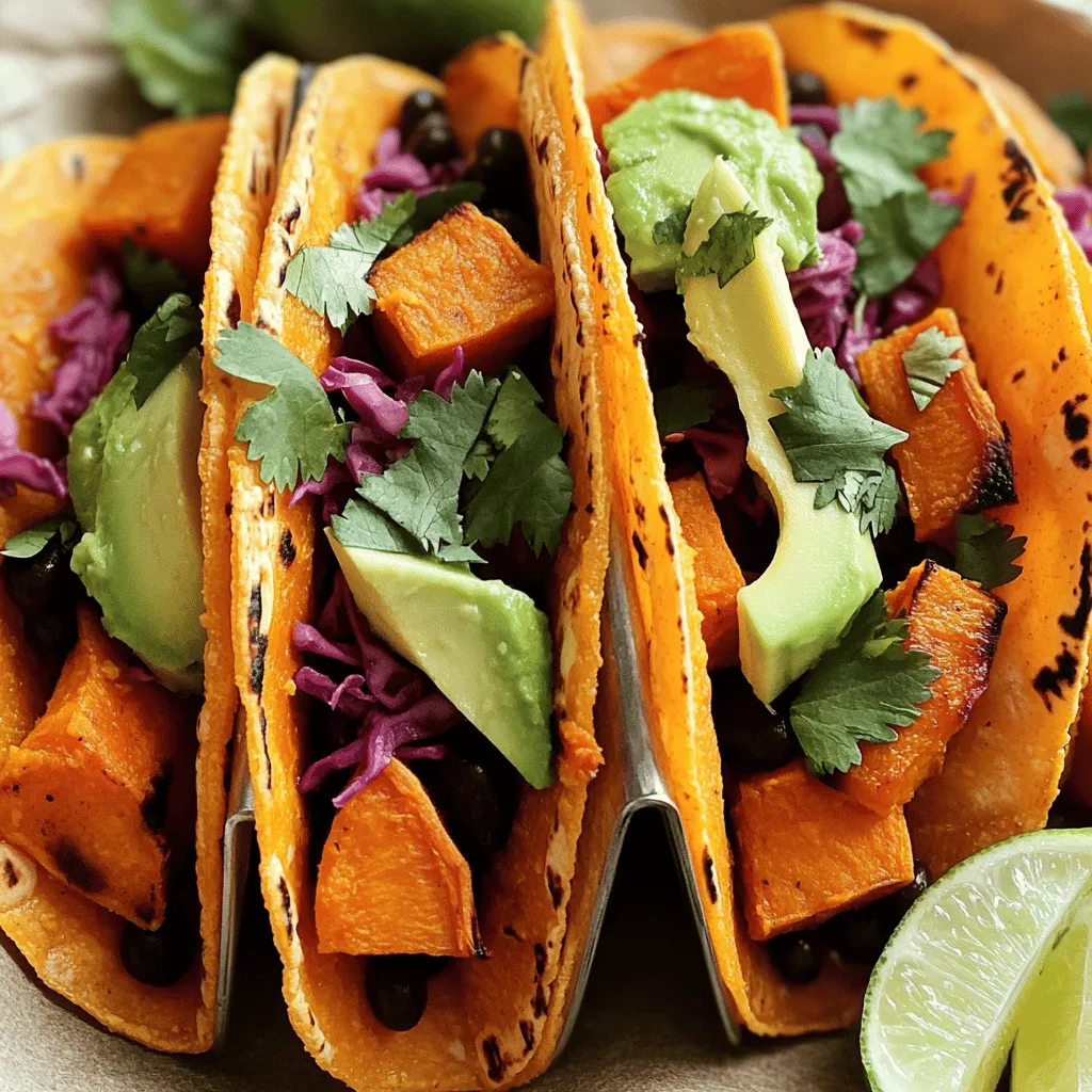Savory Sweet Potato Black Bean Tacos Recipe Guide