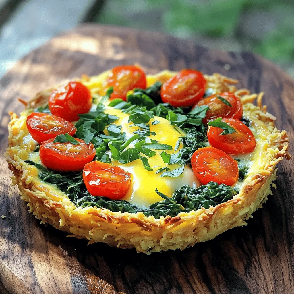 Spring Hash Brown Crust Quiche Flavorful Easy Recipe