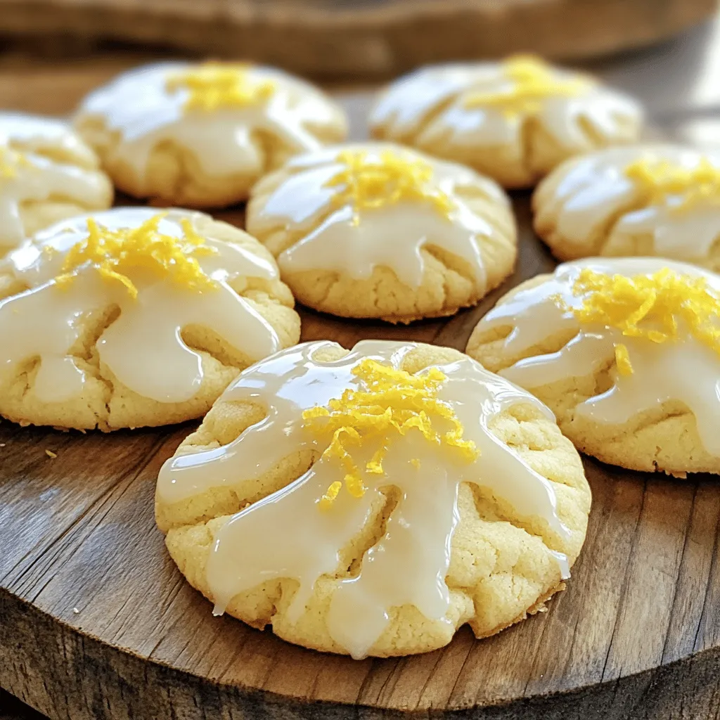 Glazed Lemon Sugar Cookies Delightful and Easy Treat