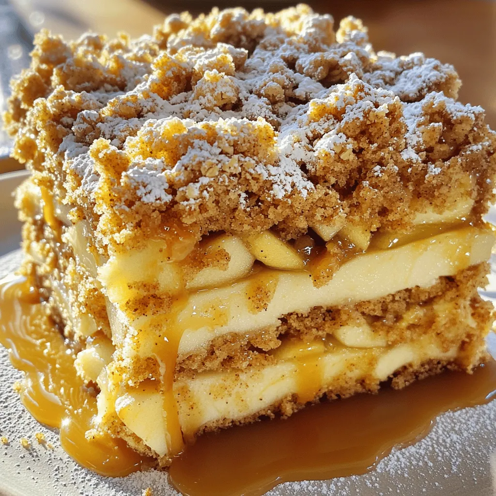Caramel Apple Crumb Coffee Cake Delightful and Easy
