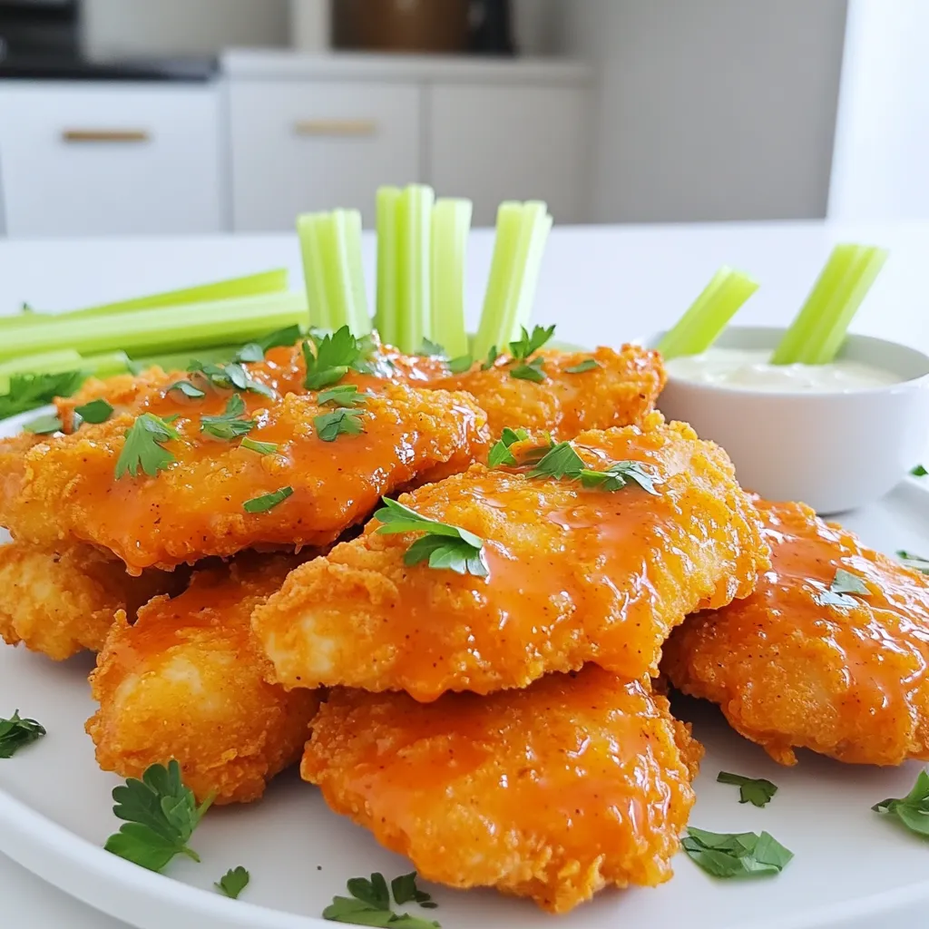 Buffalo Chicken Tenders Air Fryer Delicious Recipe