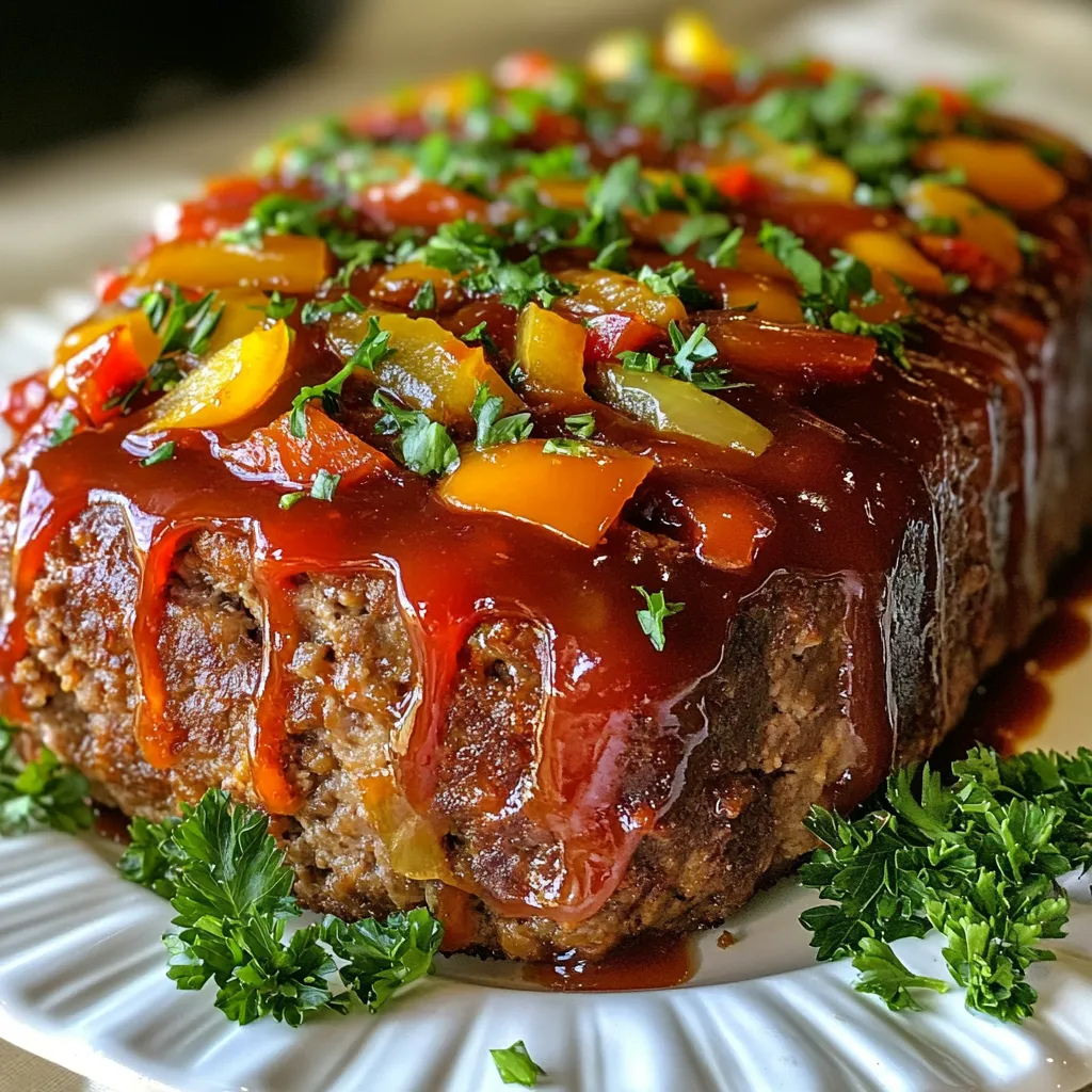 Sweet Tangy Glazed Meatloaf Tasty Family Dinner Recipe