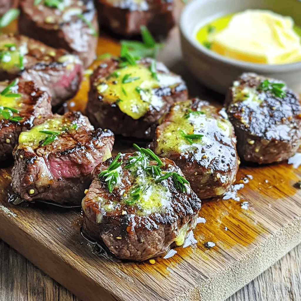 Garlic Butter Steak Bites Flavorful and Tender Treat