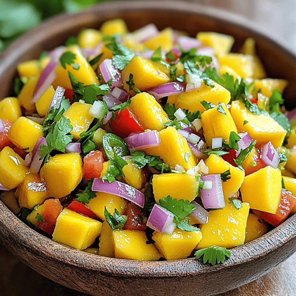 Mango Salsa: Fresh and Flavorful Delight Recipe