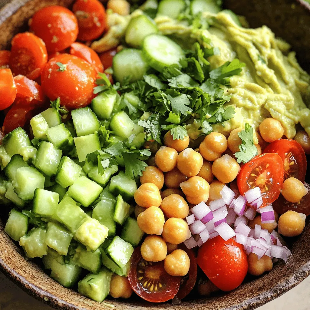 Avocado Chickpea Salad Nourishing and Quick Meal