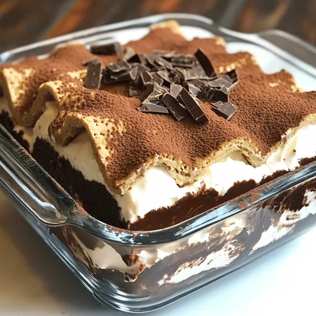 Chocolate Lasagna Delightful No-Bake Dessert Recipe
