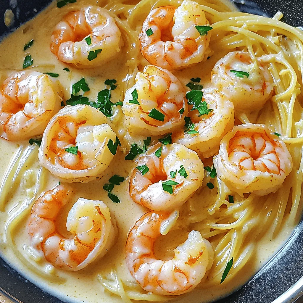 Easy Creamy Garlic Shrimp Irresistible Dinner Recipe