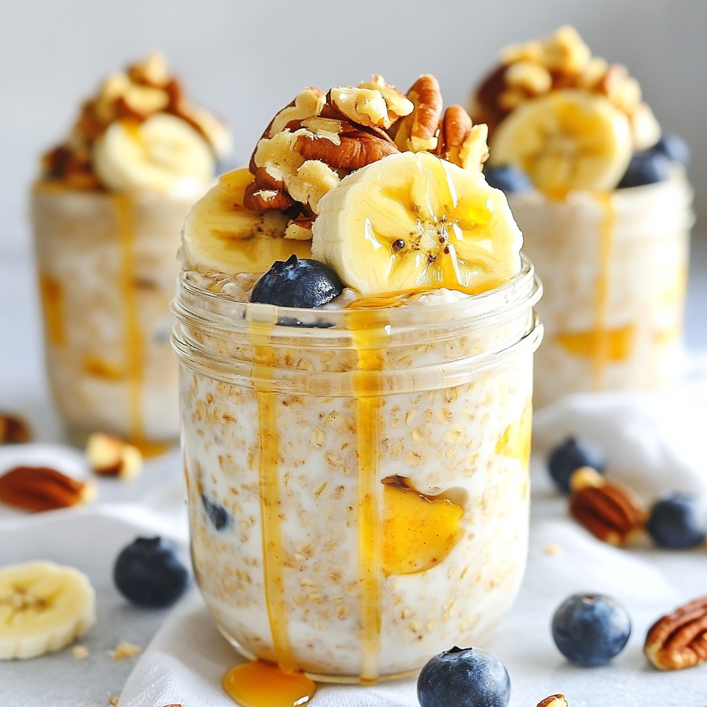 Maple Pecan Overnight Oats Easy and Tasty Recipe