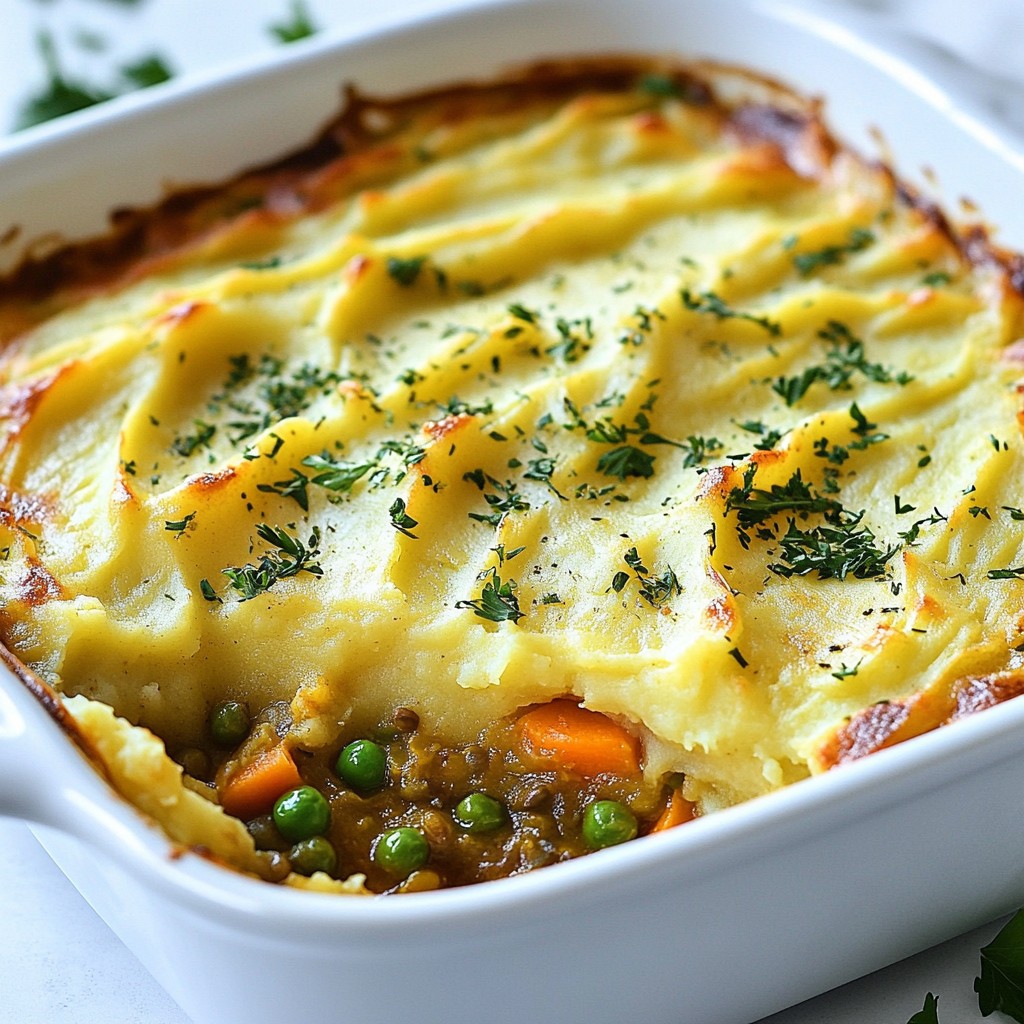Vegan Lentil Shepherd’s Pie Simple and Tasty Recipe