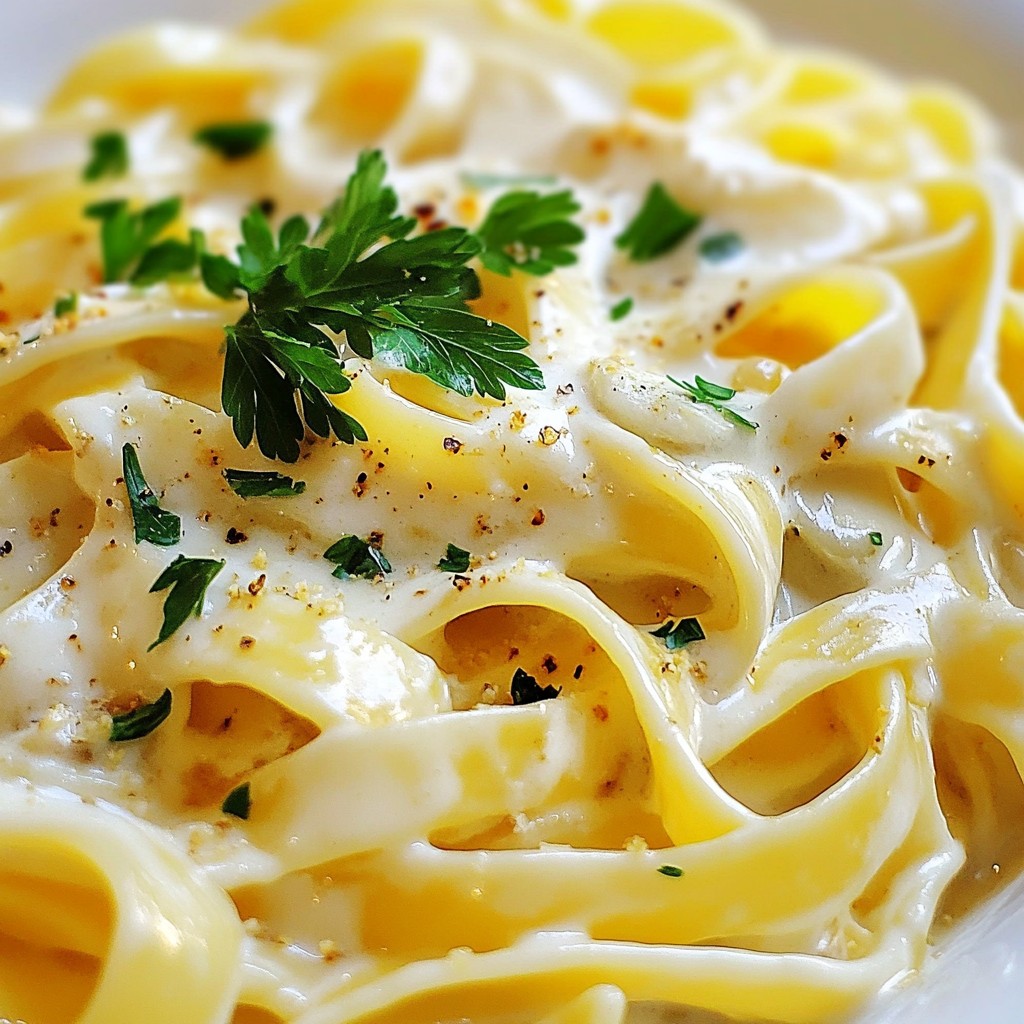 Creamy Cauliflower Alfredo Rich and Simple Recipe