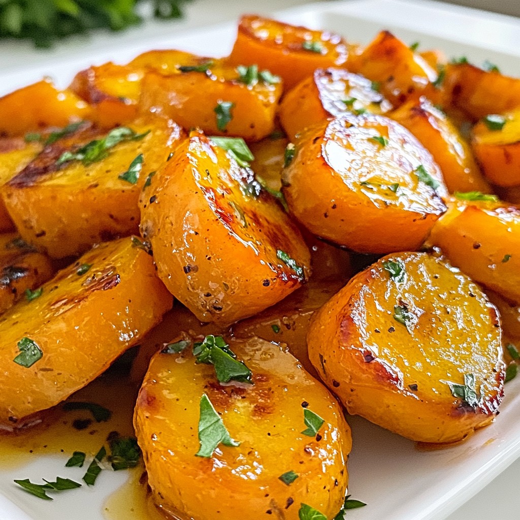 Honey Garlic Roasted Carrot Bites Flavorful Delight