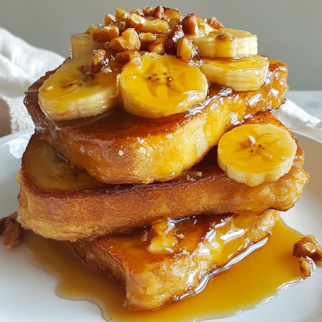 Caramelized Banana French Toast Irresistible Delight