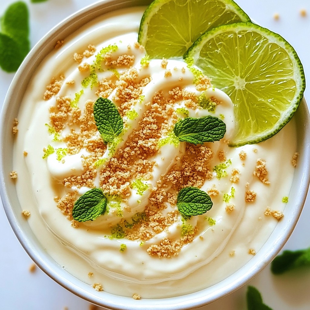 Key Lime Cheesecake Dip Simple and Delicious Treat