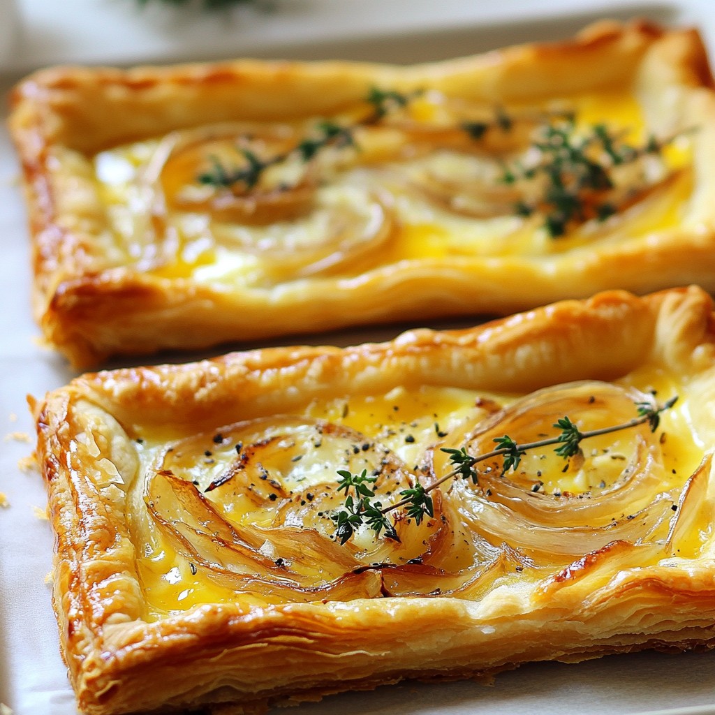 Caramelized Onion Gruyère Tart Savory and Simple Treat