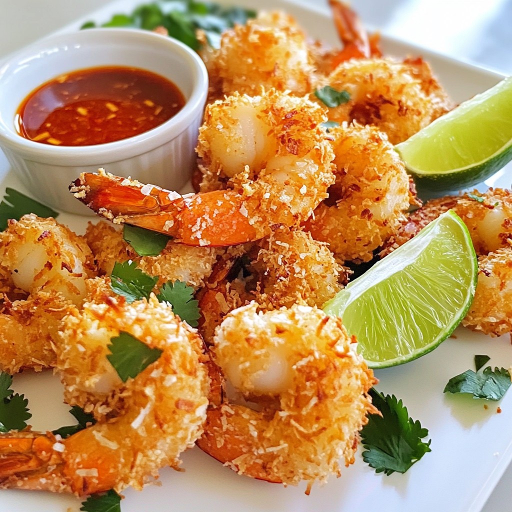 Air Fryer Coconut Shrimp Crispy and Flavorful Delight
