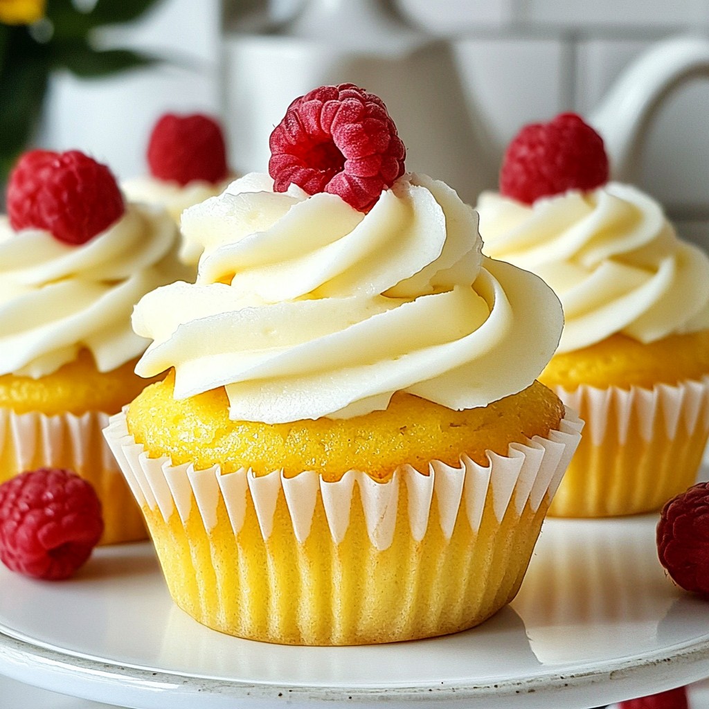 Raspberry Lemonade Cupcakes Delightful and Simple Treat