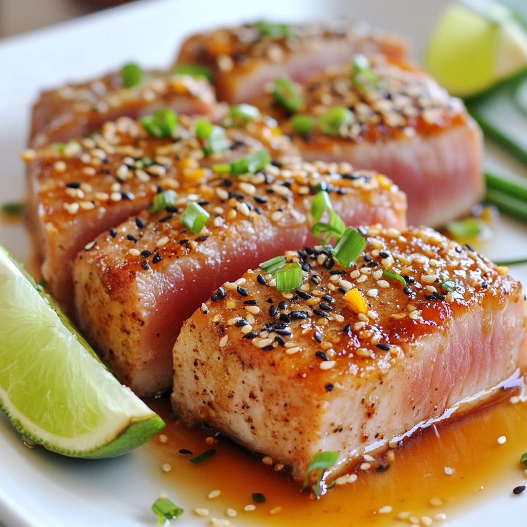 Savory Sesame Crusted Tuna Steaks Easy Recipe Guide
