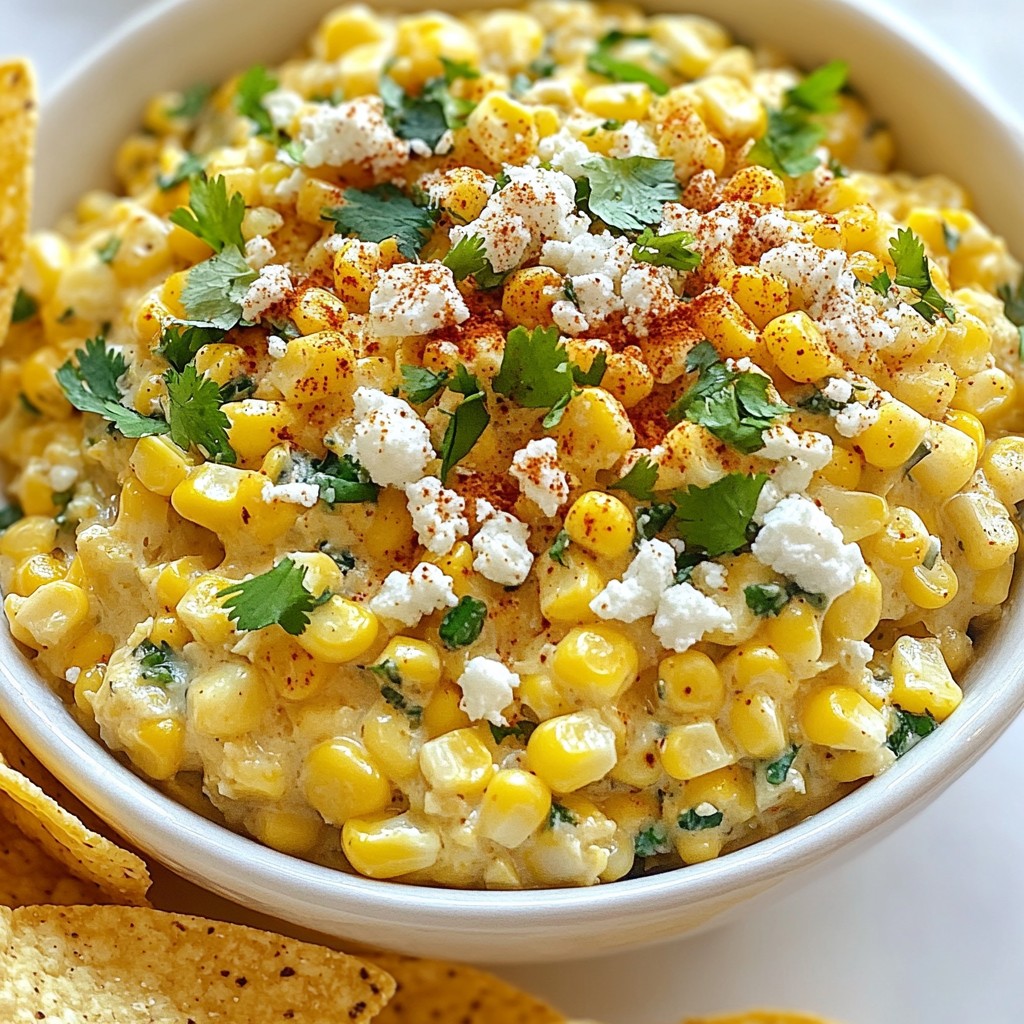 Mexican Street Corn Dip Flavorful and Easy Recipe