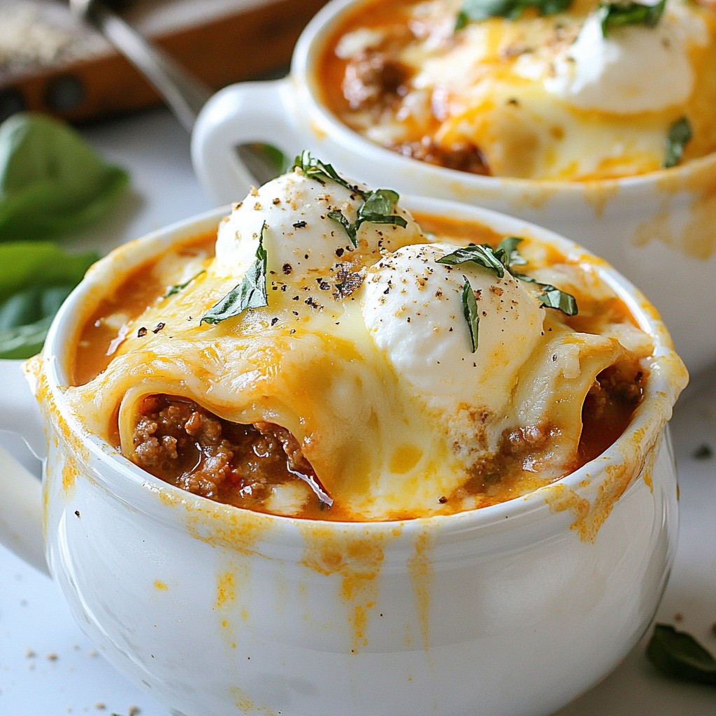Lasagna Soup Hearty Comfort Food for Family Dinners